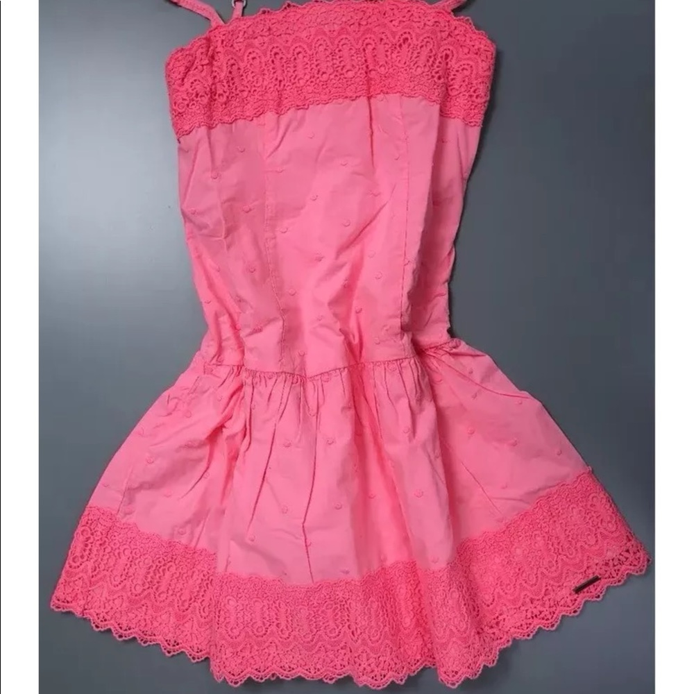 Abercrombie & Fitch Pink juniors lace dress